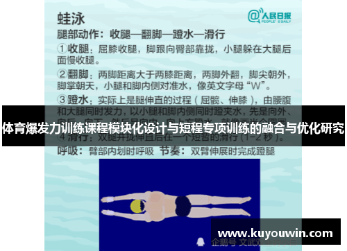 体育爆发力训练课程模块化设计与短程专项训练的融合与优化研究